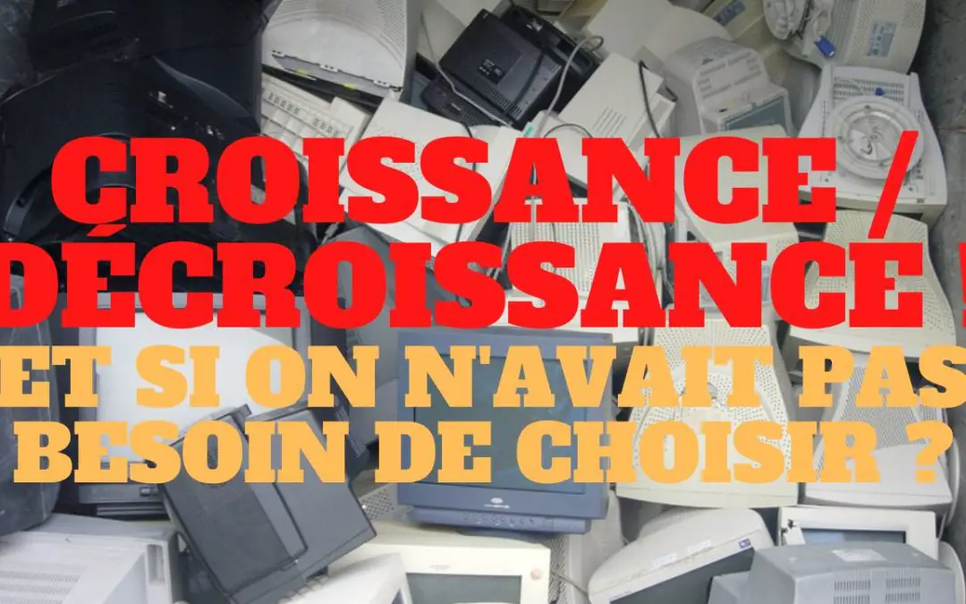 MACRO ECONOMIE Décroissance